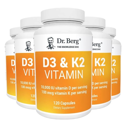 Dr. Berg Vitamin D3 & K2 -MCT Oil, Magnesium, Zinc, Bone Health & Muscle Support - Bild 11 von 11