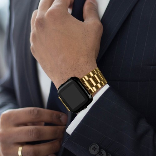 Stainless Steel Band for Fitbit Versa/Versa Lite Edition/Versa Special Edition - Picture 28 of 31