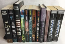 Variety Lot of 12 YA Young Adult Books GENRE: Dystopian Fantasy - Maze Runner +
