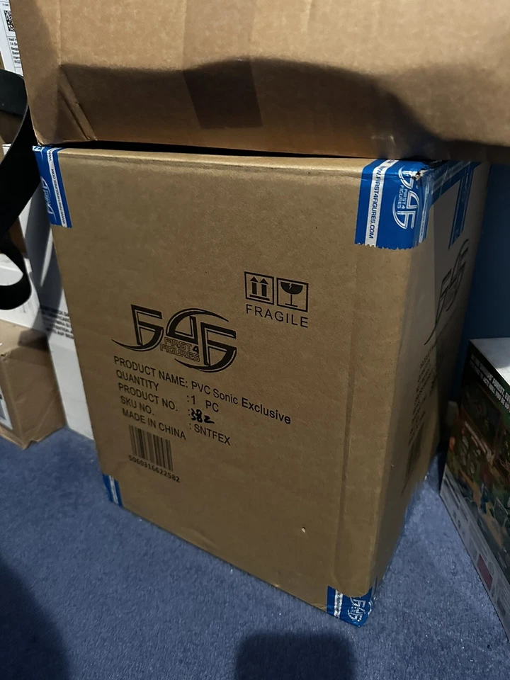 SEALED First 4 Figures F4F Sonic the Hedgehog Exclusive Edition PVC Statue #382 - Image 3 of 4