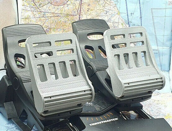 Combat Style Thrustmaster T Flight Rudder Pedals modification | eBay