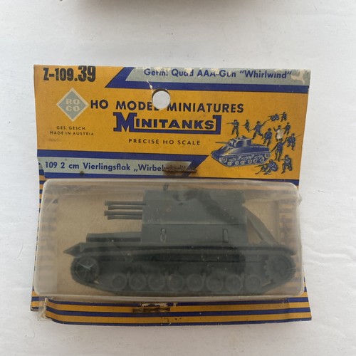 Ro Co Military Miniatures Lot of 2 In Packages- See Photos - Picture 5 of 7