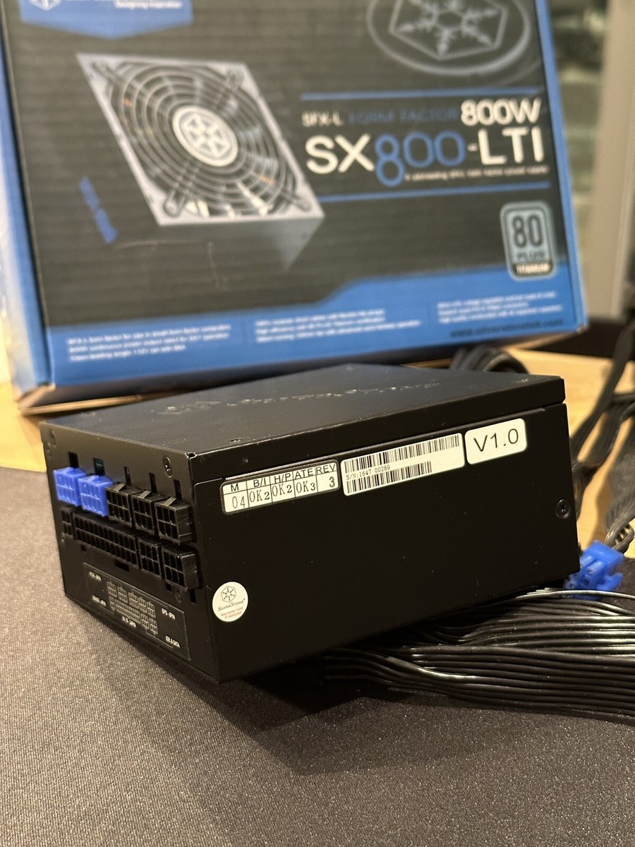 Silverstone SST-SX800-LTI 800W 80 Plus Titanium SFX-L Full Modular