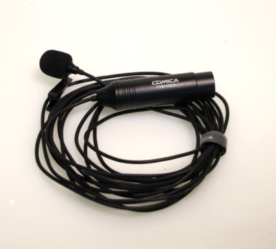 Comica Audio CVM-V02O Omnidirectional Lavalier Microphone with XLR (14.7' Cable)