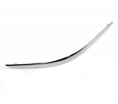 Chrome Front Bumper Rim Moulding Strip Cover Right For Jaguar X-Type Sedan 01-07