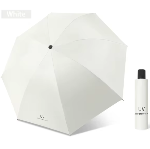 Automatic Black Umbrella Anti-UV Sun/Rain Windproof 3 Folding Compact Umbrella - Picture 35 of 38