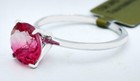 PINK TOURMALINE 2.94 Cts SOLITAIRE RING 10K SOLID WHITE GOLD - New With Tag — photo 3
