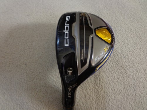 LH - Cobra Fly-Z Blue Adjustable 3-4 Hybrid w/VLCT Altus Stiff Graphite Shaft