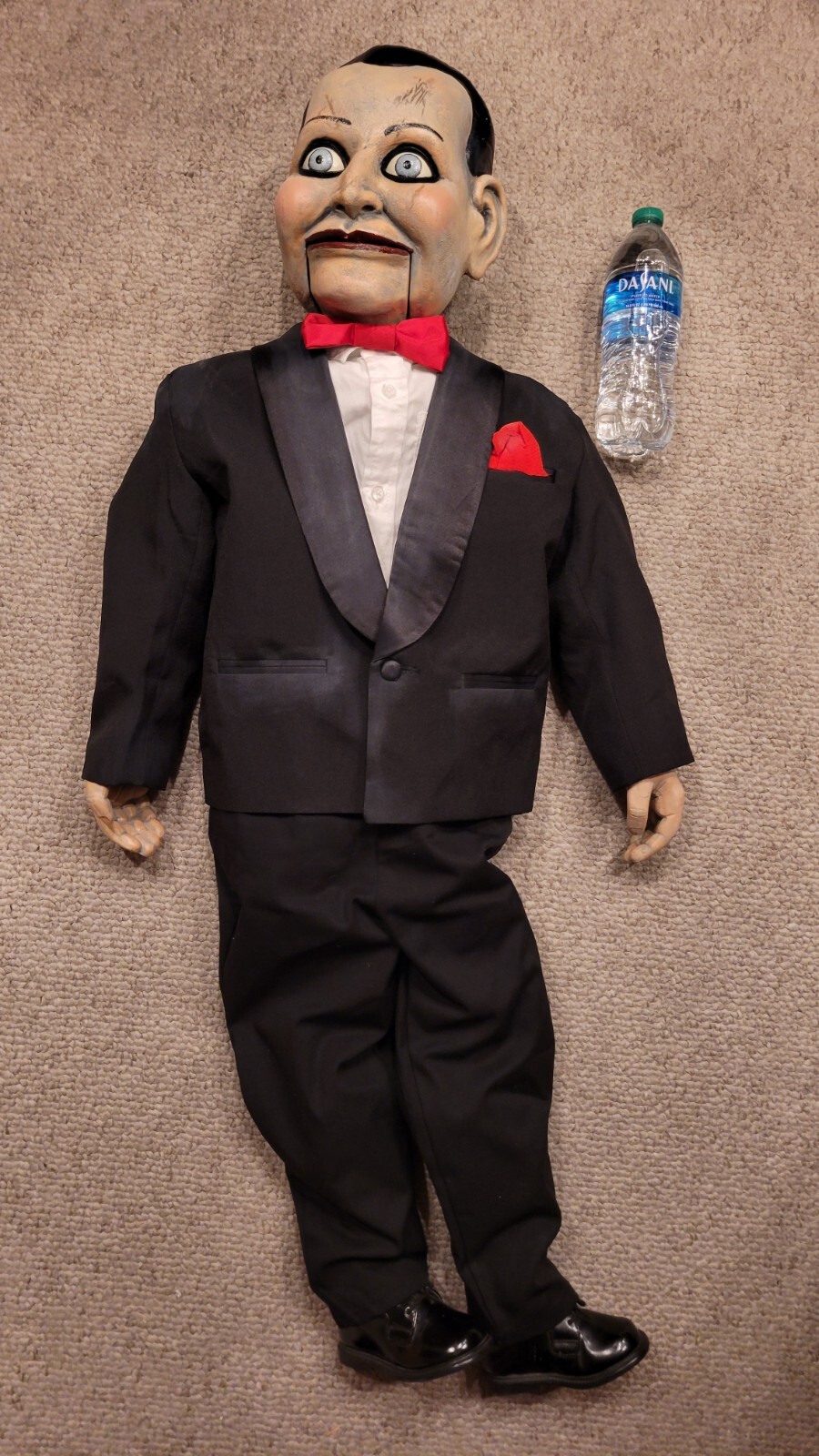 Haunted Ventriloquist 假人 "Billy" 来自 'DEAD SILENCE' 恐怖 The Bully Scene