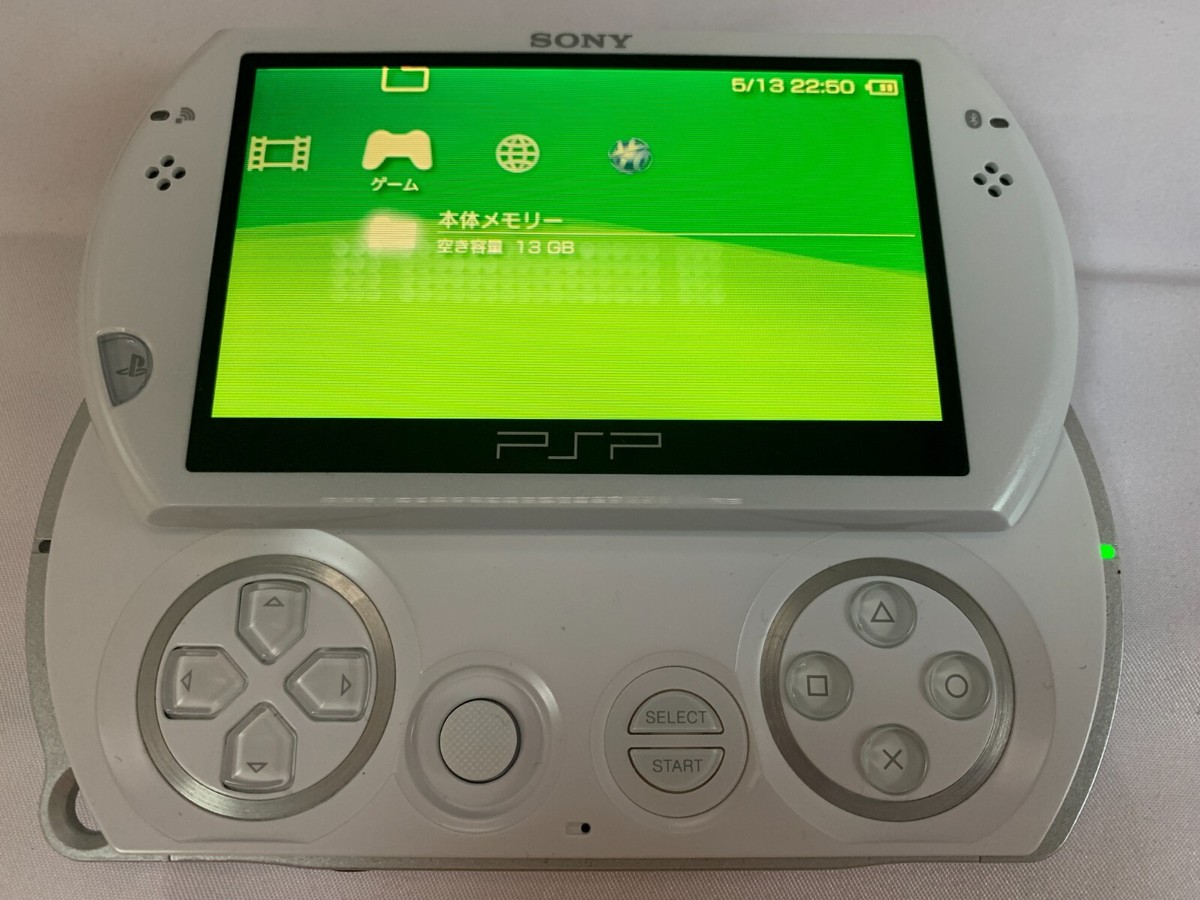 Sony Playstation Portable PSP GO Pearl White PSP-N1000PW BOX