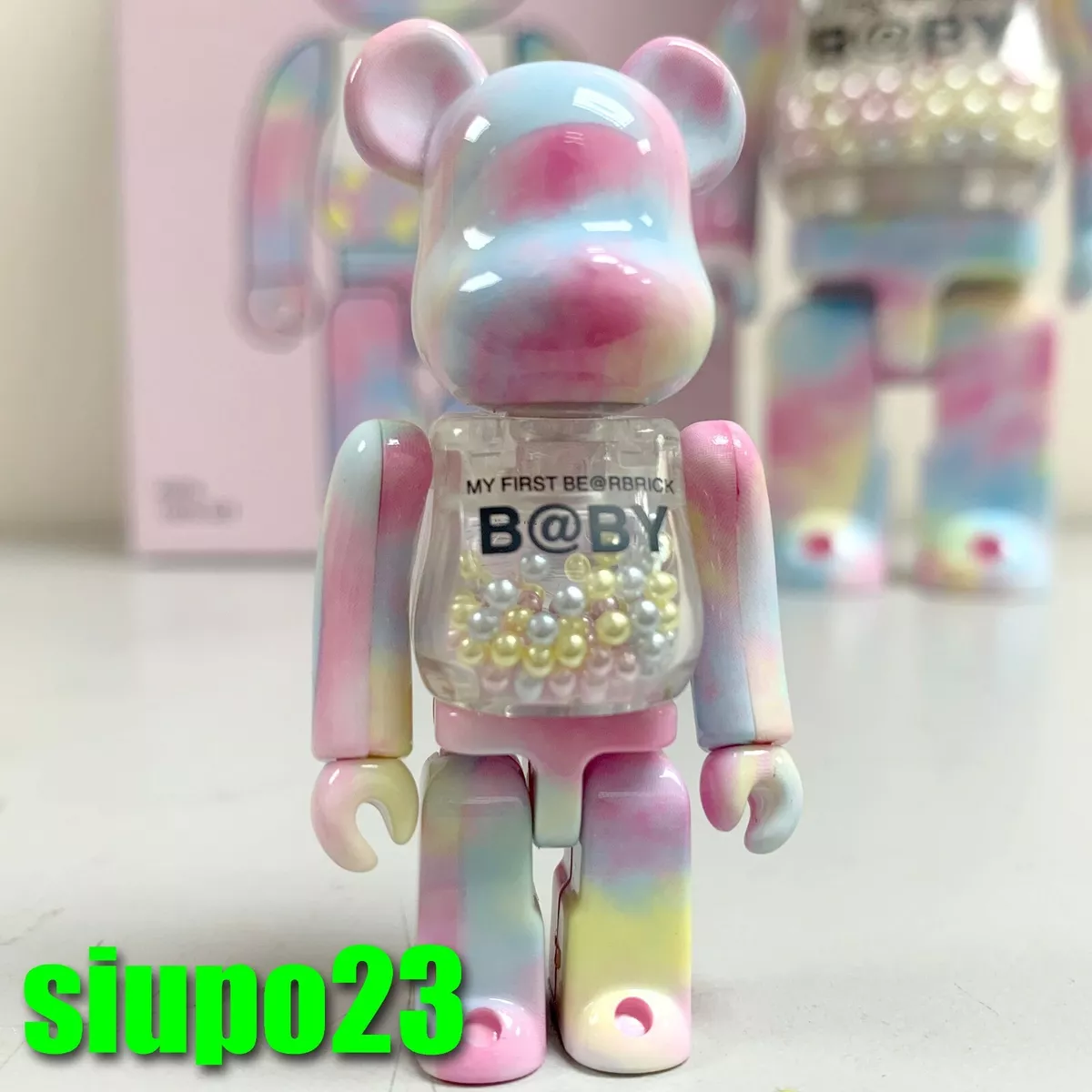 Medicom 400% + 100% Bearbrick ~ My First Baby Be@rbrick Macau Exclusive 2021