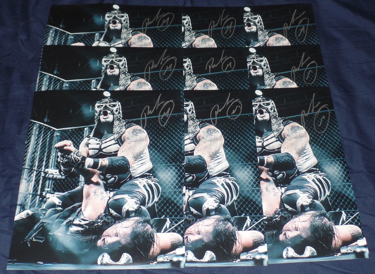 PENTAGON PENTA ZERO MIEDO SIGNED AUTO 11X14 PHOTO AAA CMLL IMPACT