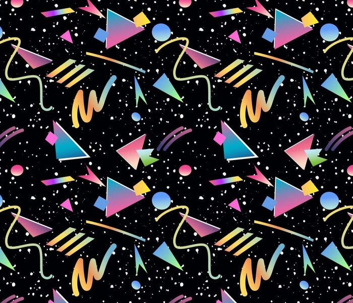 80s Fabric Pattern