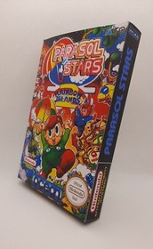 NES - Parasol Stars Rainbow Island - Box Cover ONLY