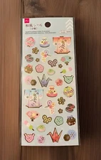 DAISO Japanese stickers  Kawaii 👘🪭 Japan