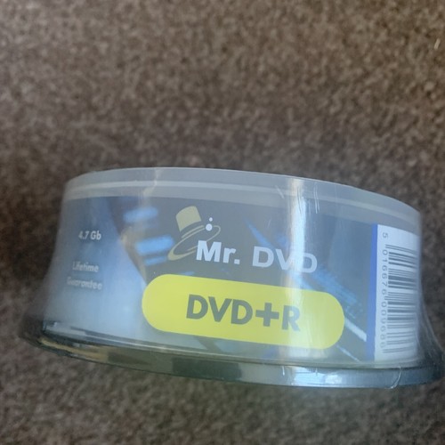 20 Mr DVD DVD+R Blank Dics 4.7GB 8X Media Computer Recordable DVDs - Picture 2 of 4