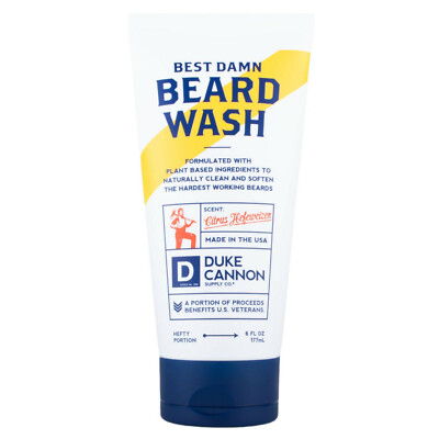 Duke Cannon Best Damn Beard Wash 6 oz