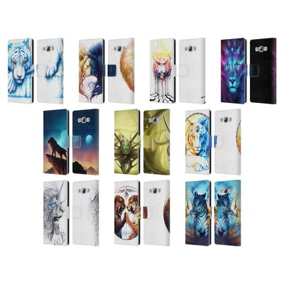 JONAS ''JOJOESART'' JÖDICKE BIG CATS LEATHER BOOK WALLET CASE FOR SAMSUNG PHONES 3