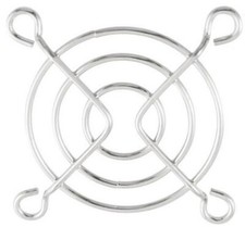 Lot10 50mm/2"/5cm Metal Wire Box/CPU Fan Grill/Finger Guard/Cover SILVER/CHROME