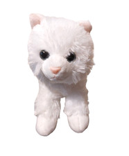 Aurora White Sugar Too Kitty Cat Plush Blue Eyes Kitten Stuffed Animal 7"