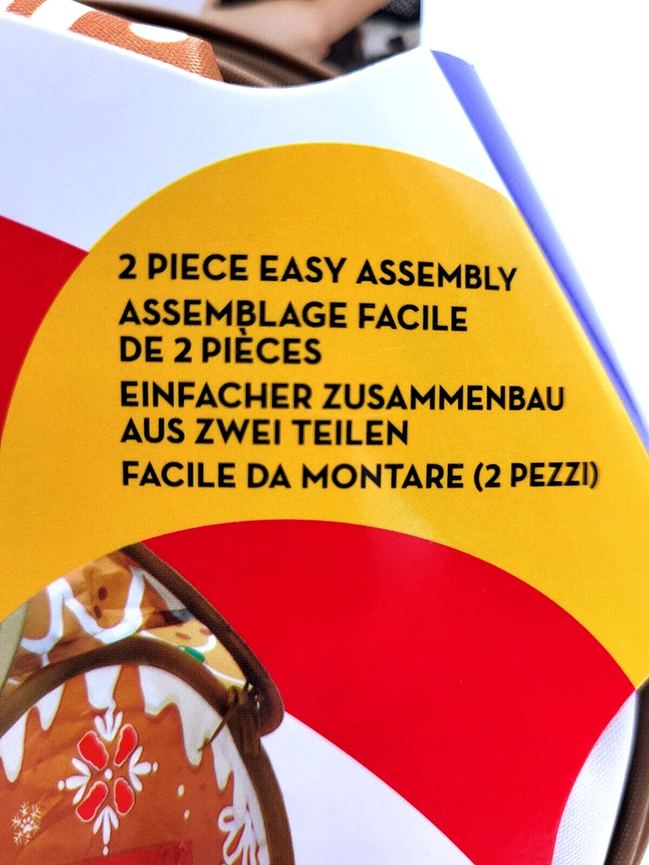 Kong Play Spaces Holiday Christmas Gingerbread Bungalow w/ Catnip Cat Kitten Toy - Image 4 of 4