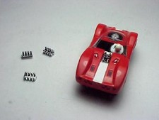 T-JET Mc LAREN ELVA CHROME PIPES..NEW INJECTION MOLDED