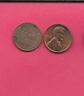 US LINCOLN WHEAT CENT 1957 D  XF-AU SUPER FINE-NICE OLD  USED  PENNY COIN