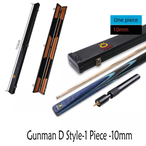 OMIN 57”New GunmanWhiteAsh SnookerBilliard PoolCues Durable 9.5mm/10mmSetNEW! - Picture 10 of 18