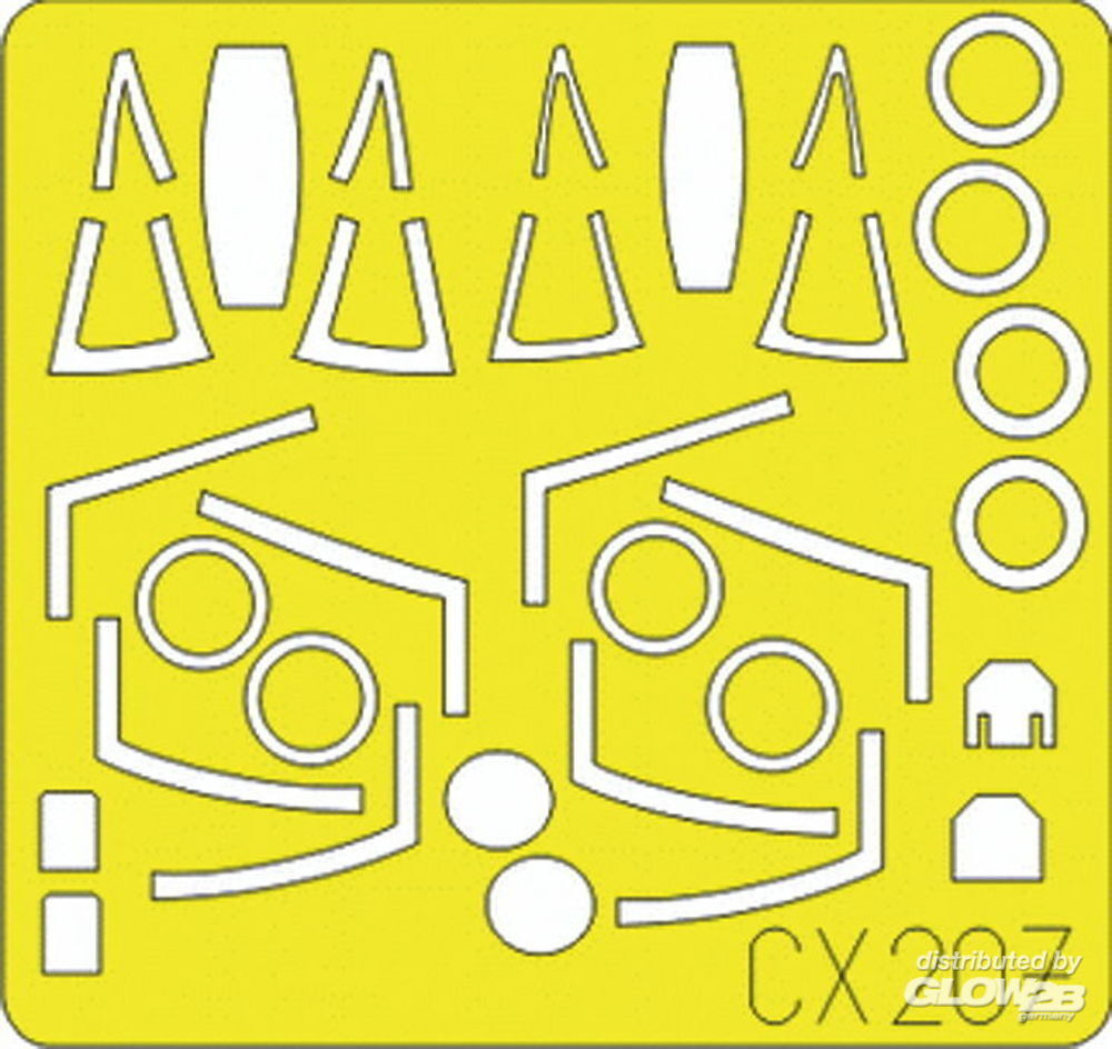 Eduard Accessories: A-7 Corsair II für Hobby Boss Bausatz in 1:72 [7306207]