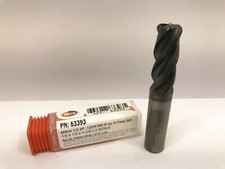 IMCO 63393 1/2 x 1/2 x 1-1/4 x 3 4FL .125" CR Carbide End Mill 1pc New
