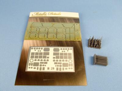 Metallic Details MDM4807 1/48 B-29 Exterior P.E. 3D-printed, self-adhesive parts