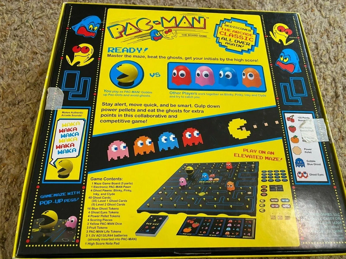 Pac Man Board Game 2019 By Buffalo Games 2 to 5 Players Retro Nostalgic Fun