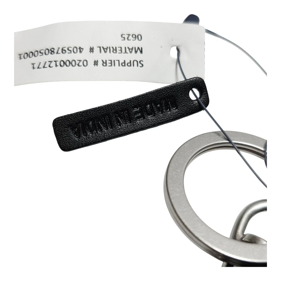 Nuevo Polo Ralph Lauren Cuero Negro Polo Oso Llavero Bolso Dije Nuevo en Caja Foto 3 de 4