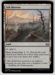 Ash Barrens 260/423 Commander: Duskmourn: House of Horror Common
