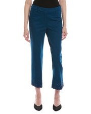 Anne Klein Embellished Hem Flare Pant Women's