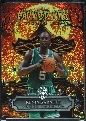 Kevin Garnett 1/1 Auto Turf Monsters Haunted Hits Wild Card