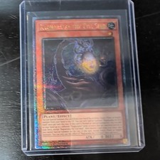 1x Ragnaraika the Evil Seed LEDE-EN013 Quarter Century Secret Rare QCR NM Yugioh