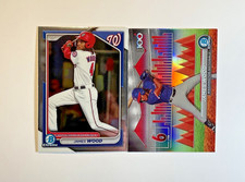 2024 Bowman Chrome Prospects James Wood rookie card