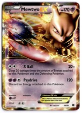 mewtwo ex pokemon card price Amazon.com: Mewtwo-EX - 52/108 main image 1