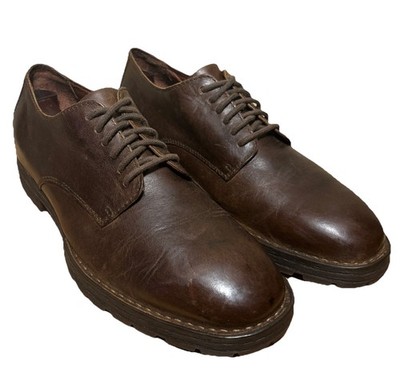 Born Brown Leather Lace Up Oxford Shoes Men”s 10.5M | eBay