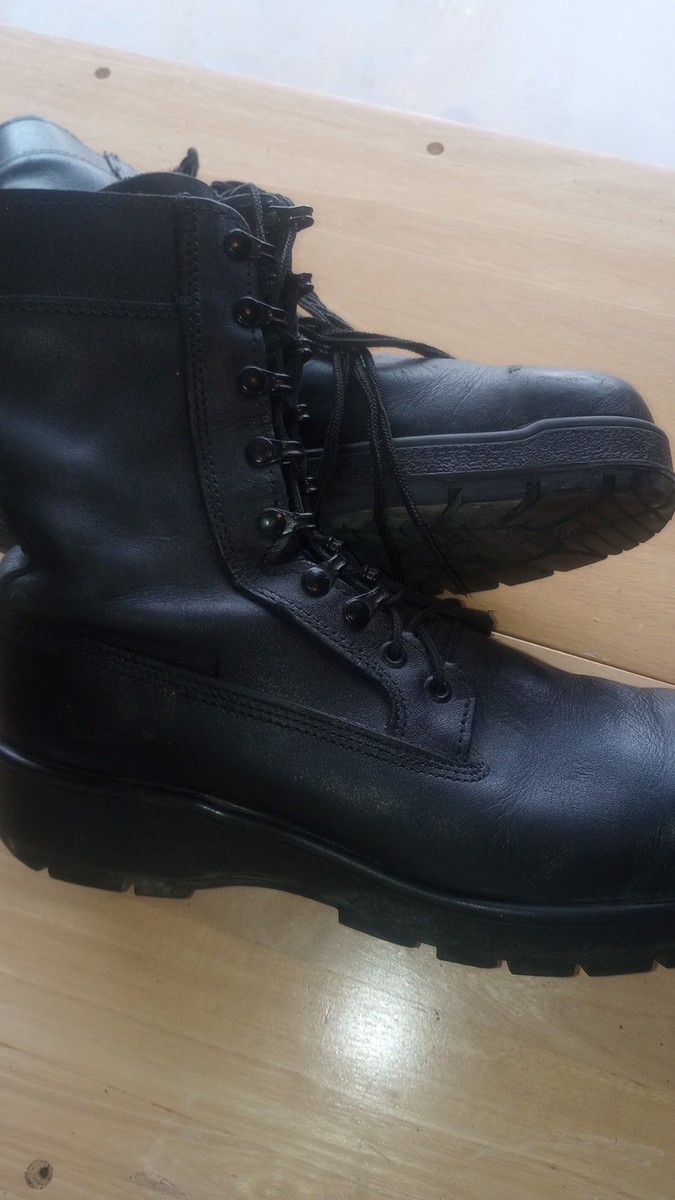US Military General Purpose Boots Men's 9.5 XW Black Vibram Style