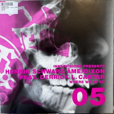 Henrik Schwarz Âme Dixon   Where We At EP 12'' Derrick Carter Tech House VG+