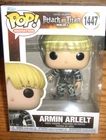 FUNKO POP ANIMATION ARMIN ARLELT  TITIAN  #1447 MINT COND. FREE SHIPP NEW VINYL