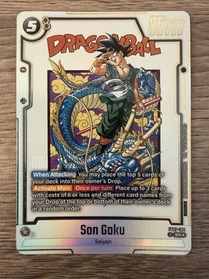 Dragon Ball Super - Goku FB07-104 Manga Fusion World Card NM | eBay