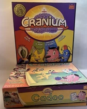 2004 Cranium Game lot of 2- Cranium and Cadoo - READ! Gently used games