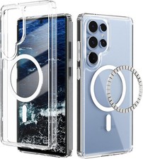 Magnetic for Galaxy S25 Ultra Case, Shockproof Shock Absorption, Slim Fit  Clea