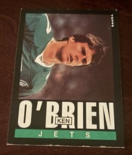 1985 Topps Football Rookie Card #346 Ken O'Brien (RC) New York NY Jets ??. rookie card picture