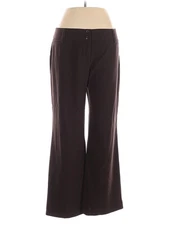 AB Studio Women Brown Dress Pants 12
