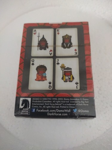 Mazzo di carte da gioco Domo Samurai Ninja Dark Horse fumetti novità 2013 sigillato - Foto 2 di 5