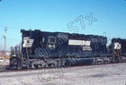 Original Slide- NS SD40 1610 ex-NW At Granite City, IL. 11/88